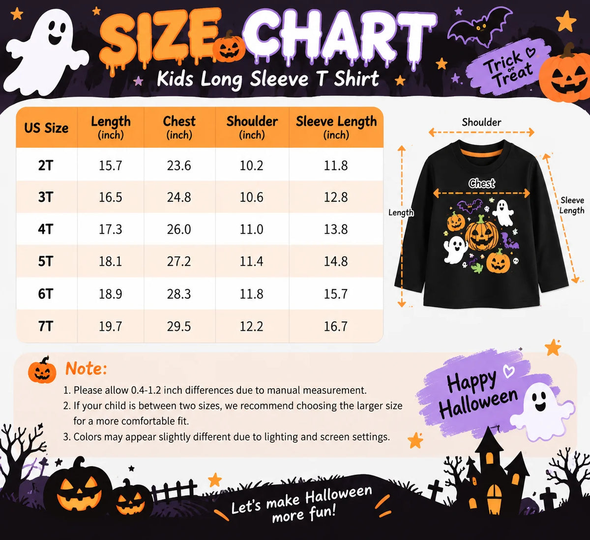 Glow-in-the-Dark Halloween Graphic Tee