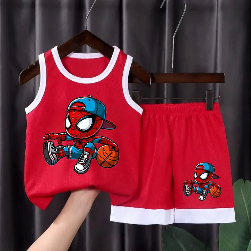 Boys Basketball Vest & Shorts Set