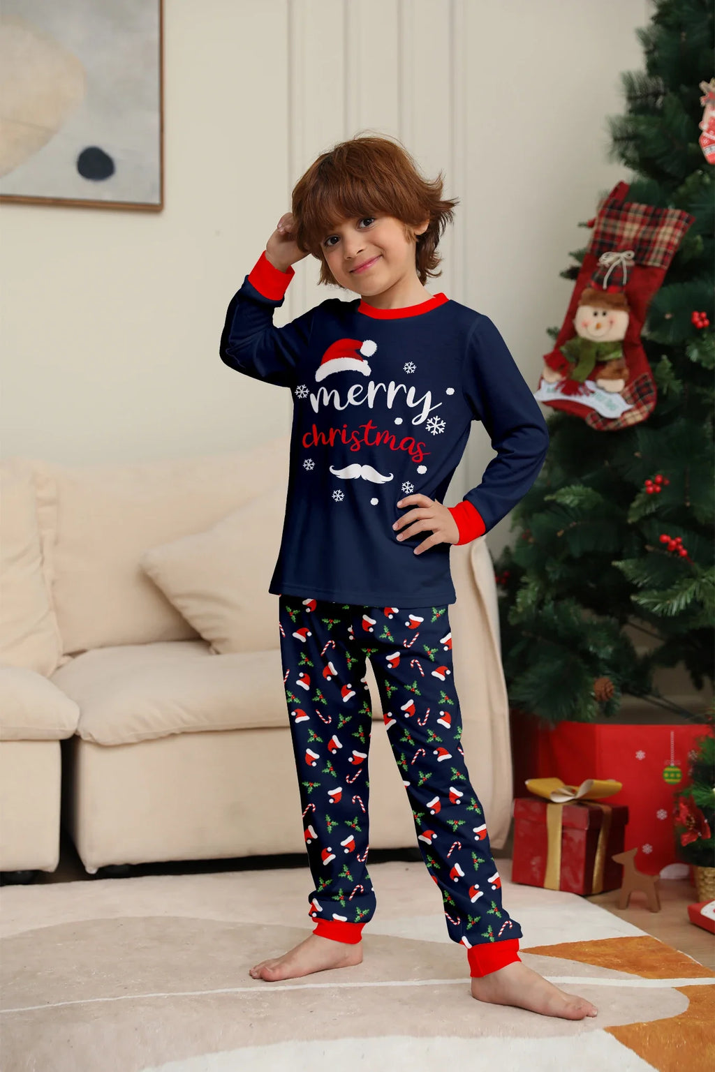 Merry Christmas Matching Family Pajamas