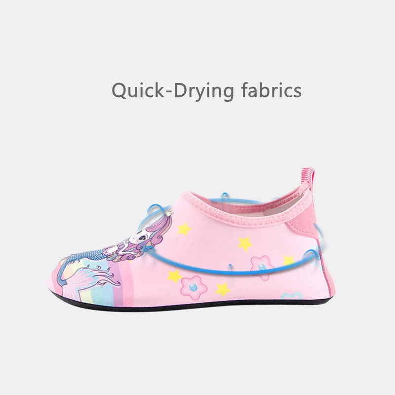 Children Water Shoes Non-Slip Aqua Shoes Kids Water Skin Bar
