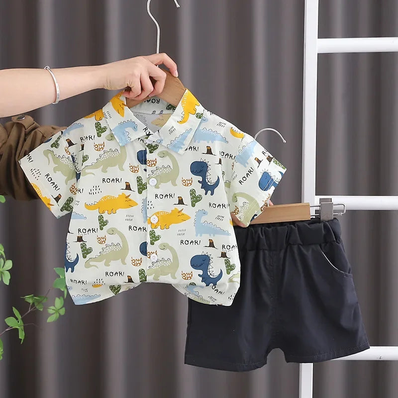 Boys Summer T-Shirt & Shorts Set
