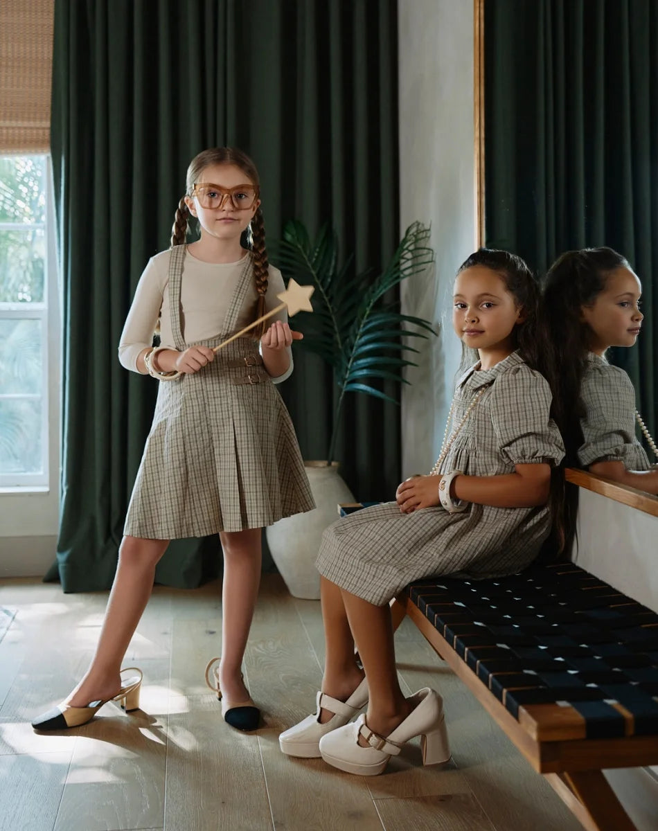 Heritage Checked Smocking Dress | Girls & Boys