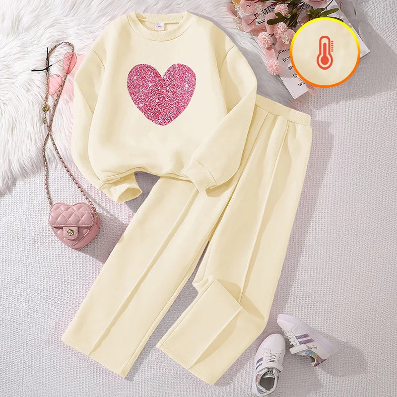2026 Autumn Winter Kids Tracksuit Children Girls Clothes Swe
