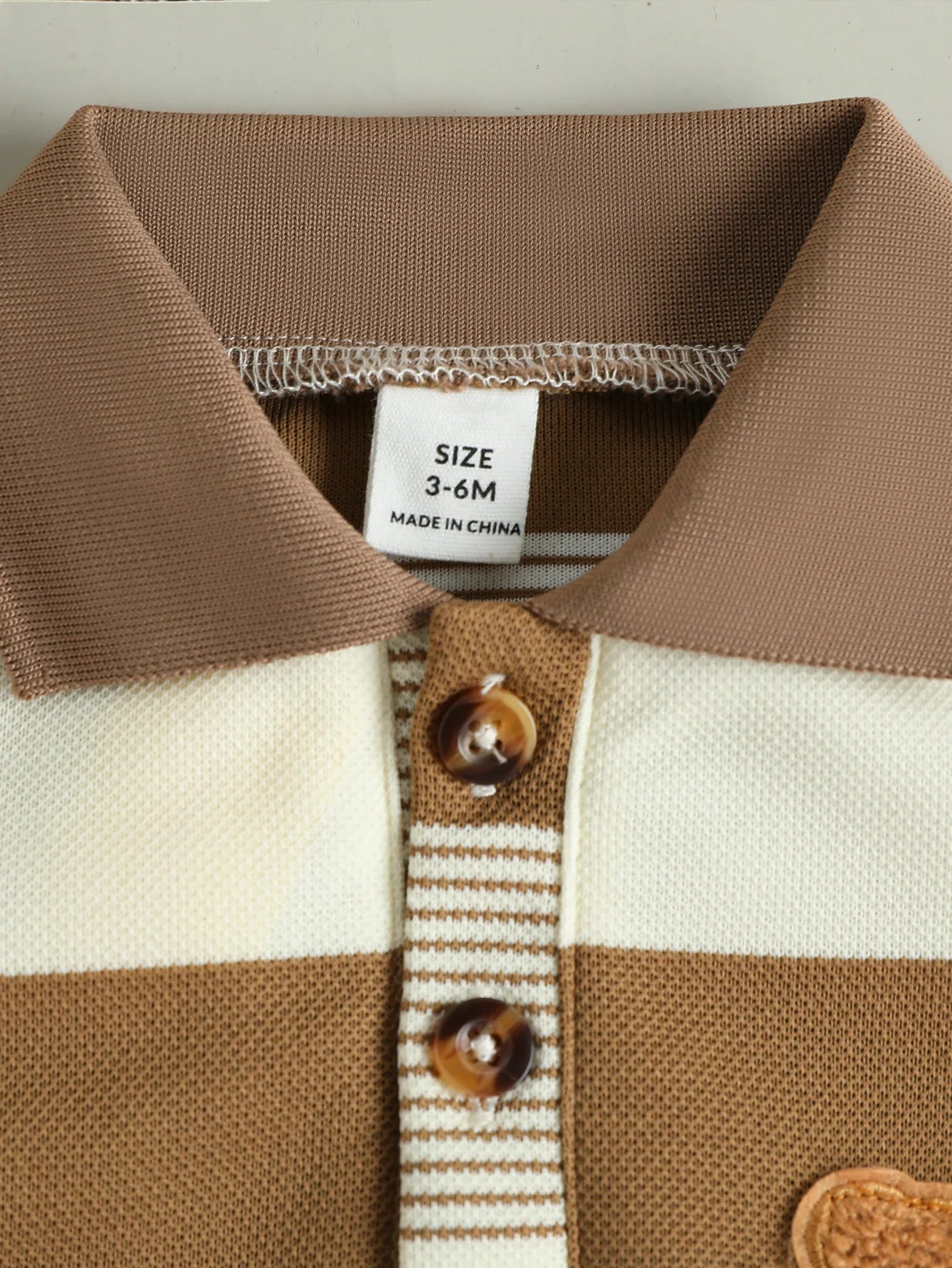 Children’s Summer New Arrival Boys’ Regular Striped Teddy Be