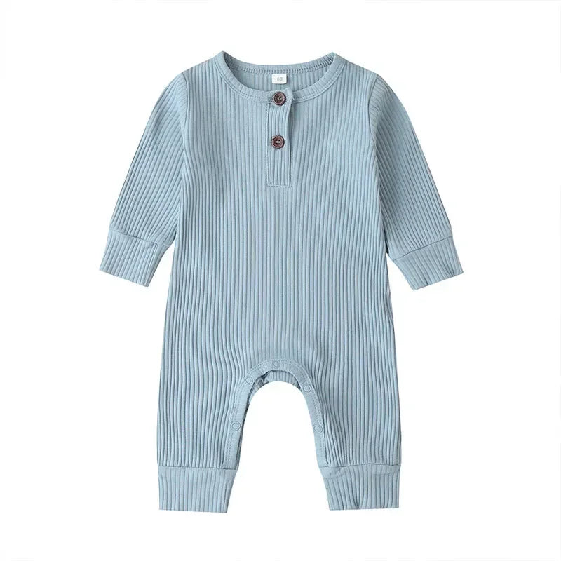 Ribbed Cotton Romper – Newborn to 18 months