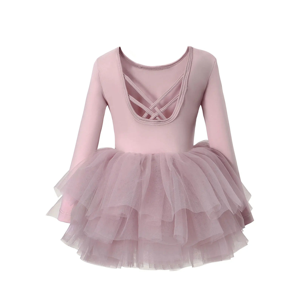 Baby Girl Princess Tutu Dress Long Sleeves Infant Toddler Pu
