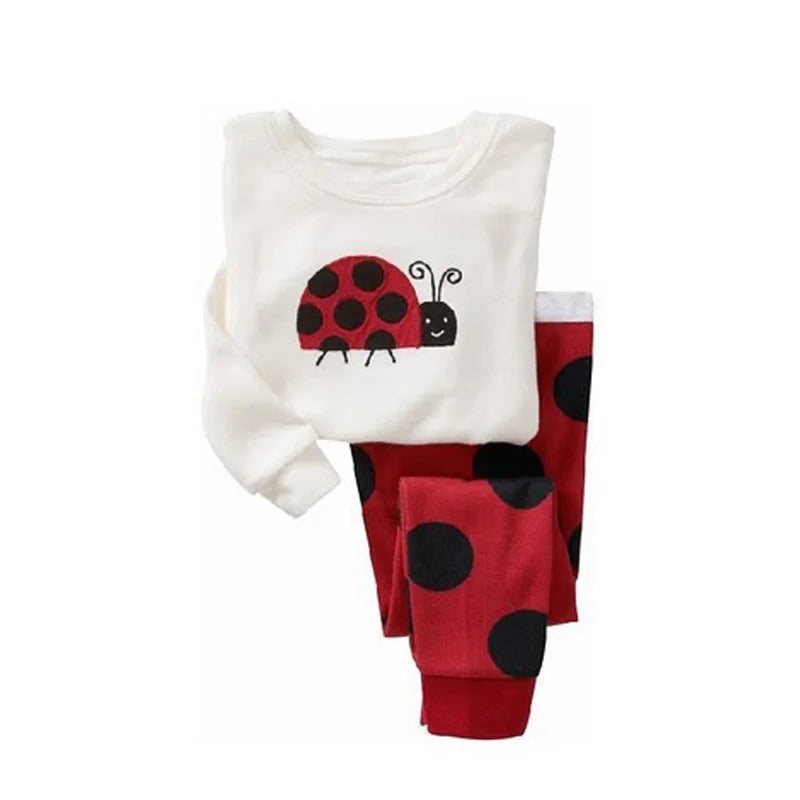 Cute Animal Embroidery Pyjamas Set