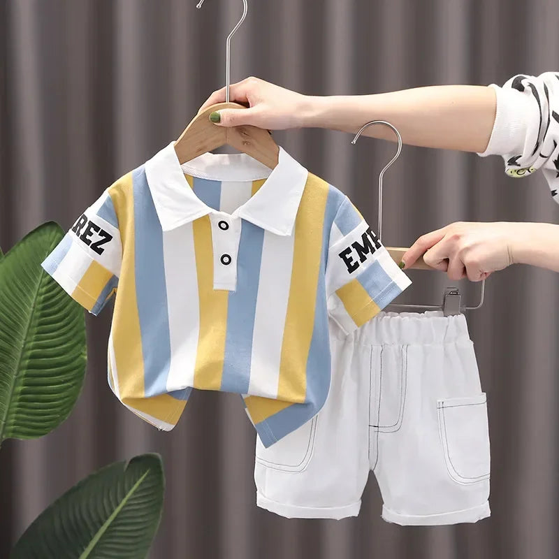 Boys Summer T-Shirt & Shorts Set