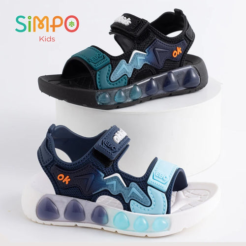 1 Pair of Children' Sandals Geometric Patterns Breathable We
