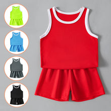 Load image into Gallery viewer, 2 Pcs Summer Children's Quick-drying Short-sleeved Shorts Su
