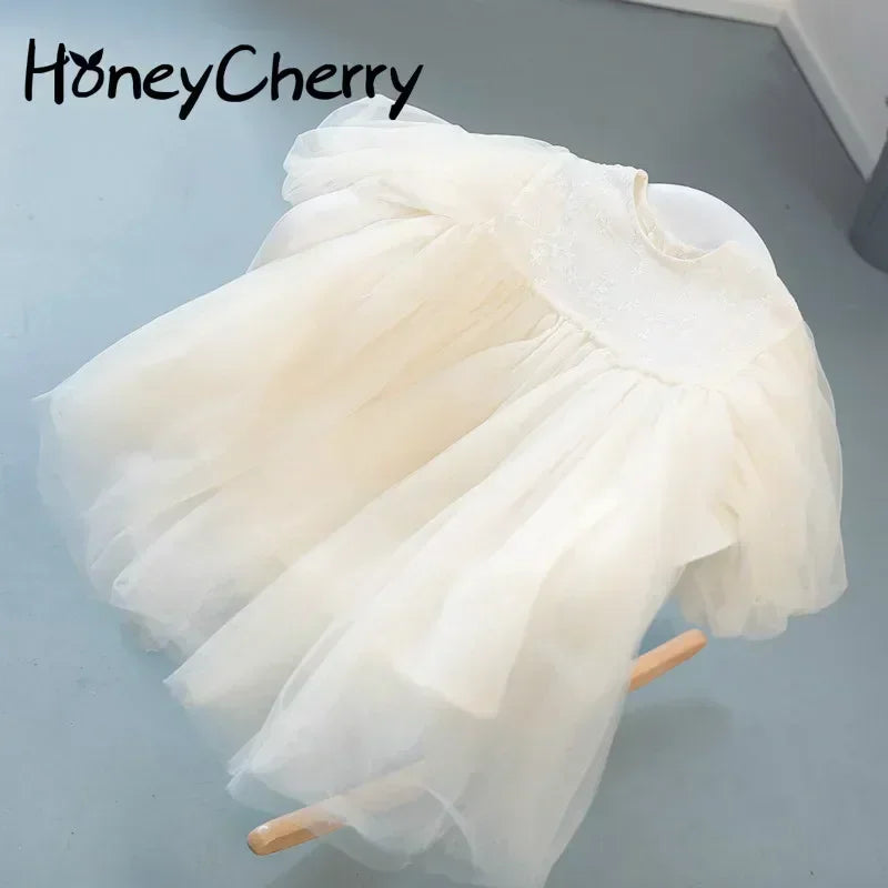 Sweet Princess Dress in Beige