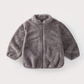 Cosy Plush Kids Coat – Autumn & Winter Warmth