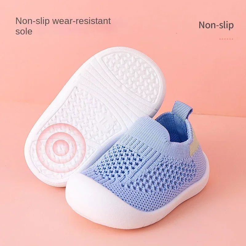 Knitted Kids Slip-On Sneakers | Soft & Breathable