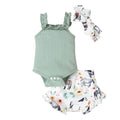 Citgeett Summer Infant Baby Girl Pants Suit Casual Party Off
