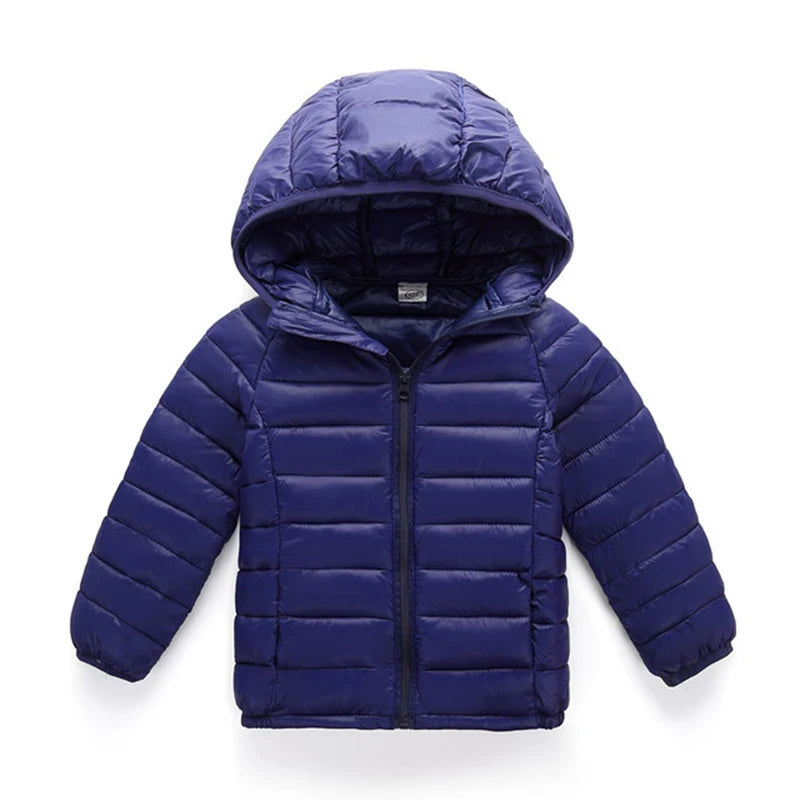 2-12 Years Autumn Winter Kids Cotton Jackets For Girls Child