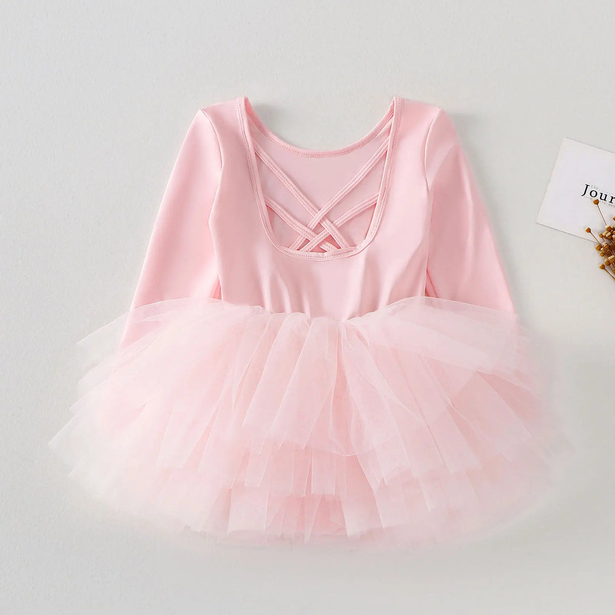 Baby Girl Princess Tutu Dress Long Sleeves Infant Toddler Pu