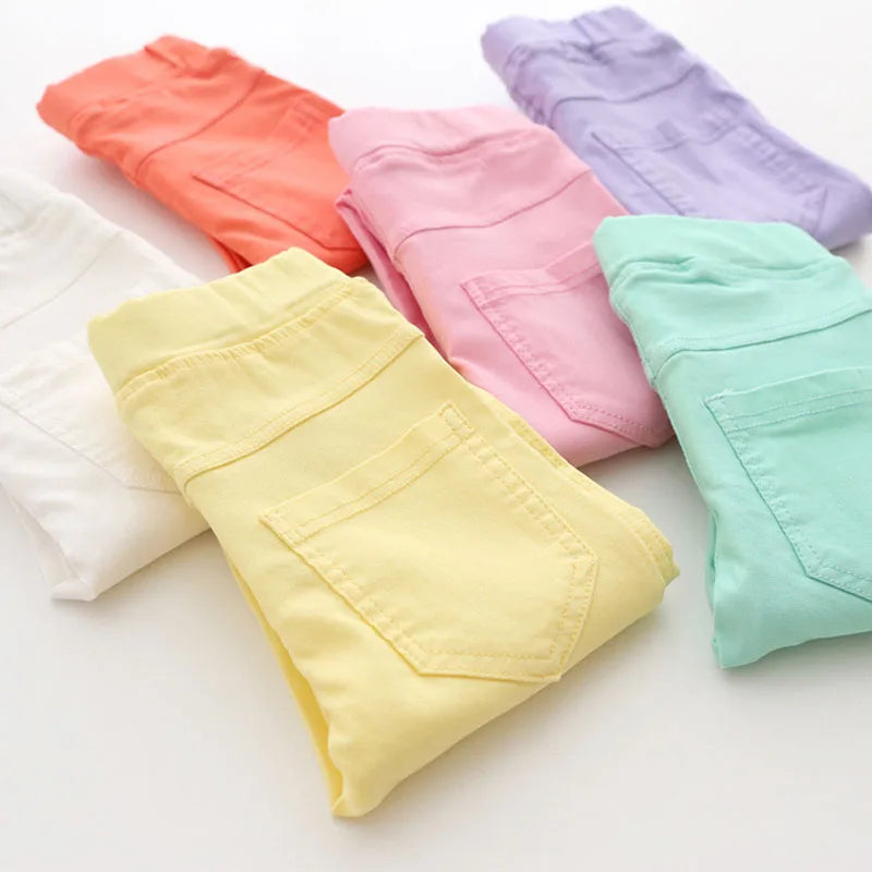 Girls Candy Colour Pencil Pants range