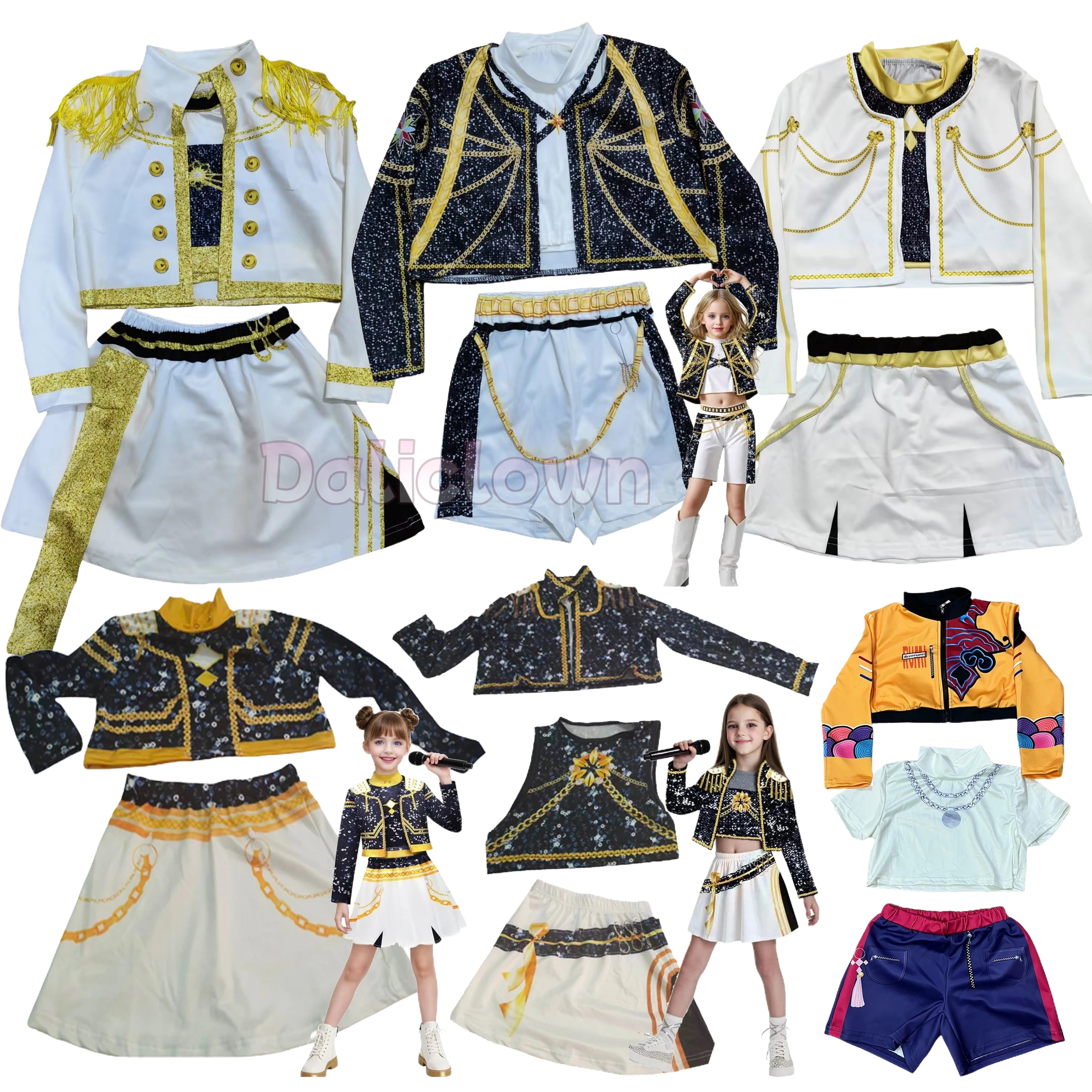 Girls idol singer stage costume set | See:Saw Kids