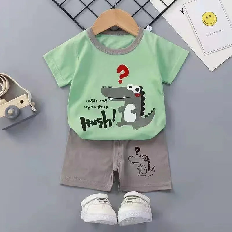 Kids 2-piece t-shirt and shorts set | See:Saw Kids