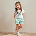 Girls butterfly print t-shirt and shorts set | See:Saw Kids