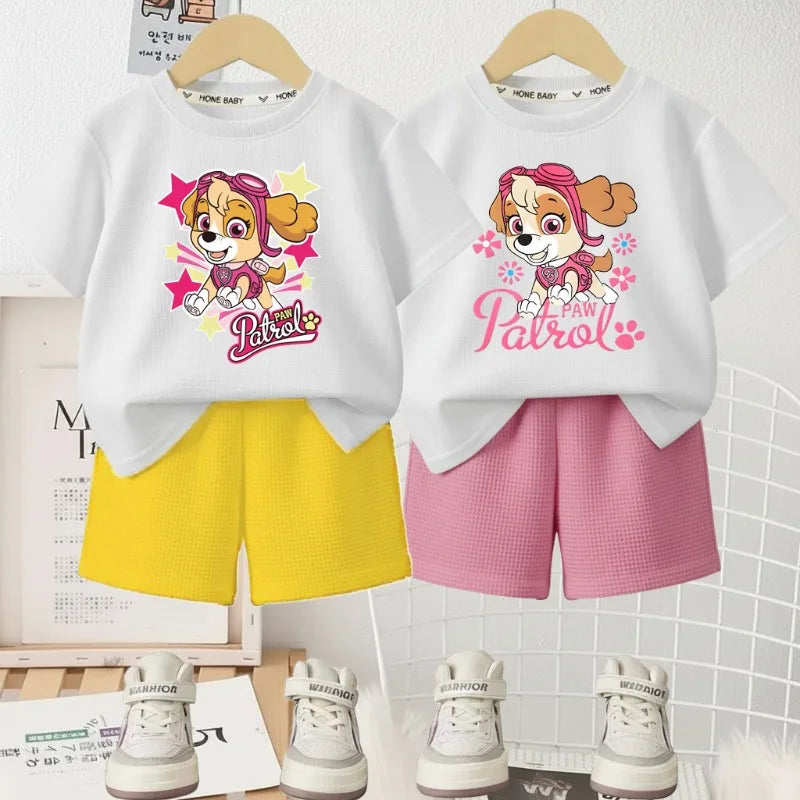 Girls character print t-shirt and shorts set | See:Saw Kids