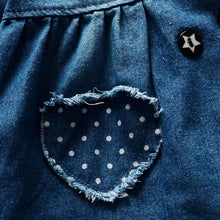 Load image into Gallery viewer, Denim Star Dress